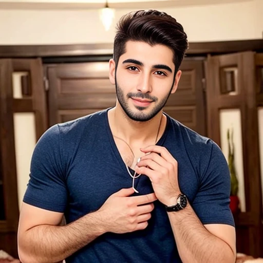 a perfect heartthrob Syrian man