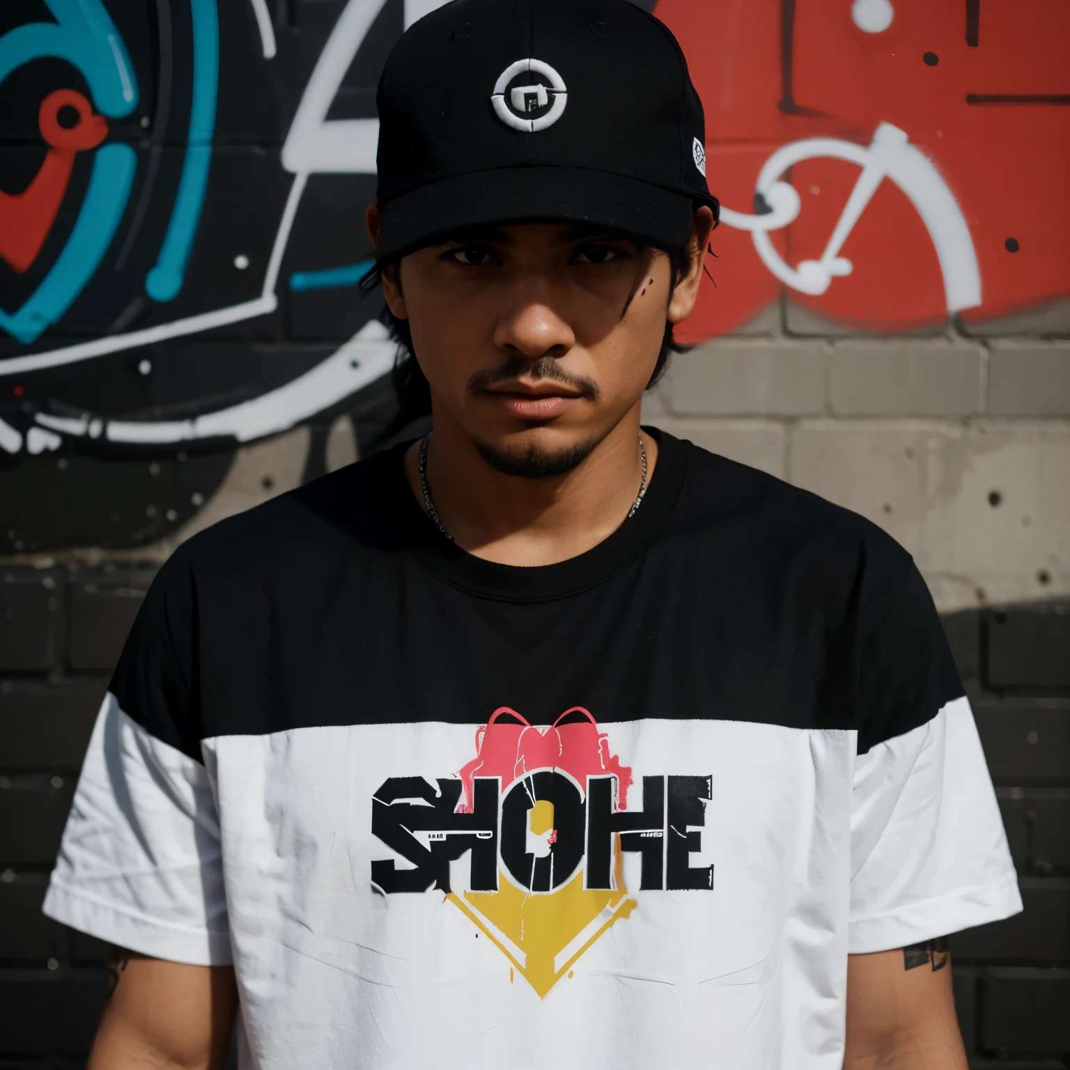 Logo echo con graffiti: que diga Street brother clothing 