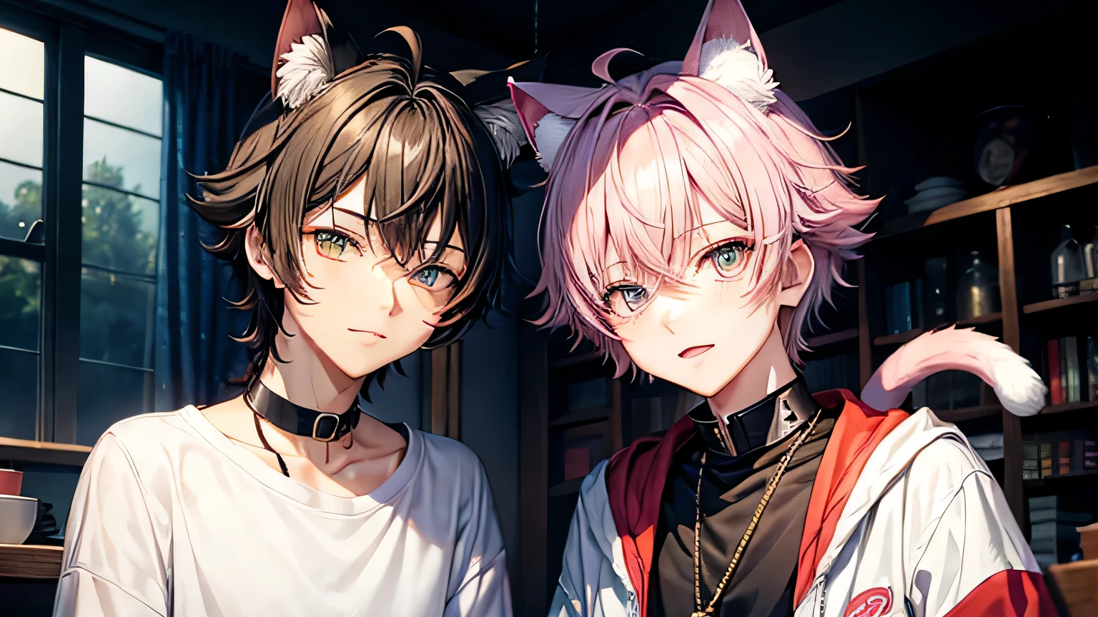 Cat ear　boy　15歳Boy　Boy　male　Cat ear boy