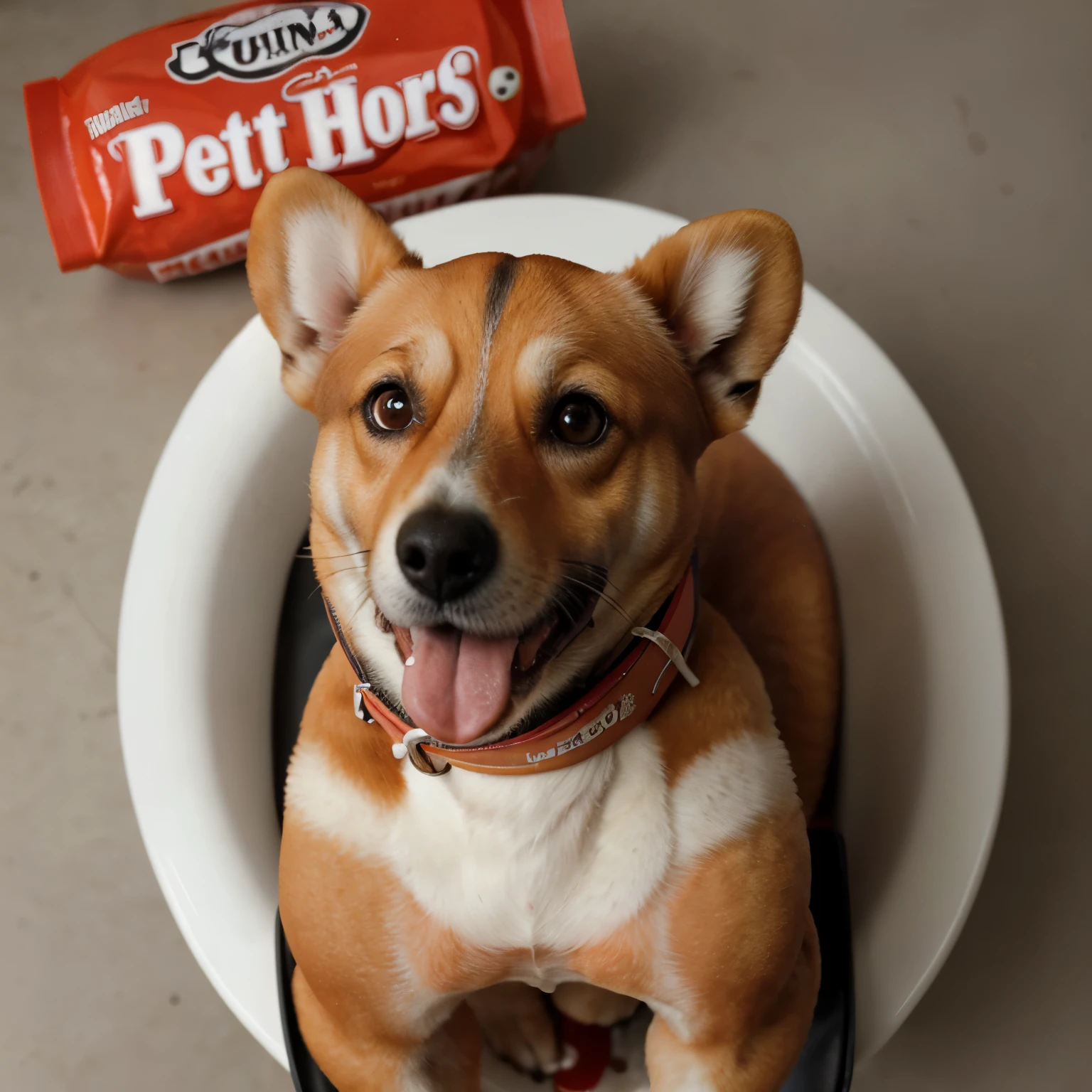 Hot dog perruno
