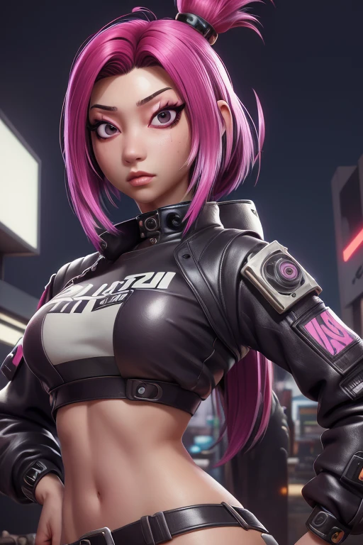 ((mejor calidad, better resolution, retrato premiado, arte oficial)), ((obra maestra perfecta)), ((realista)) and ultra-detailed pcalienteography of a 1nerdy cyberpunk girl with goth and post apocalyptic colors. ella tiene ((pelo largo de color rojo)), Lleva un (Harajuku inspired cyberpunk tech top) y un (Harajuku inspired cyberpunk tech clothing bottom:1.2) , ((la estetica mas bella y sexy)), sexy, super enorme enormemente gigantesco , escote mostrando, caliente, sexy, Seductor, cachonda