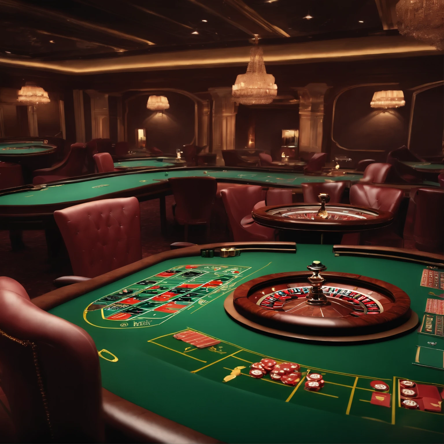 create an image demonstrating the style of ((Casino)) style, hyper realism, 8k high definition, vibrant colors, sharp focus, insanely detailed