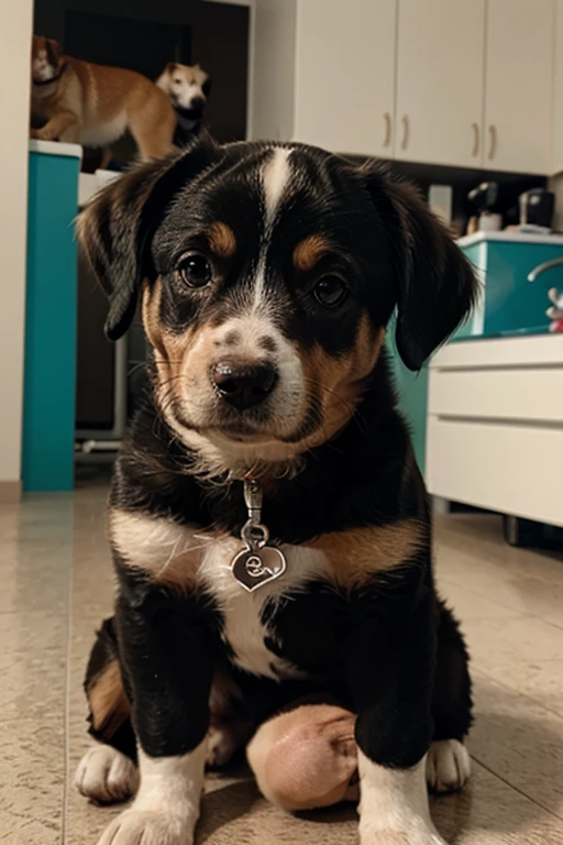 CRIEBPARA MIM IMAGEM DE UM CACHORRO NO VETERINARIO
