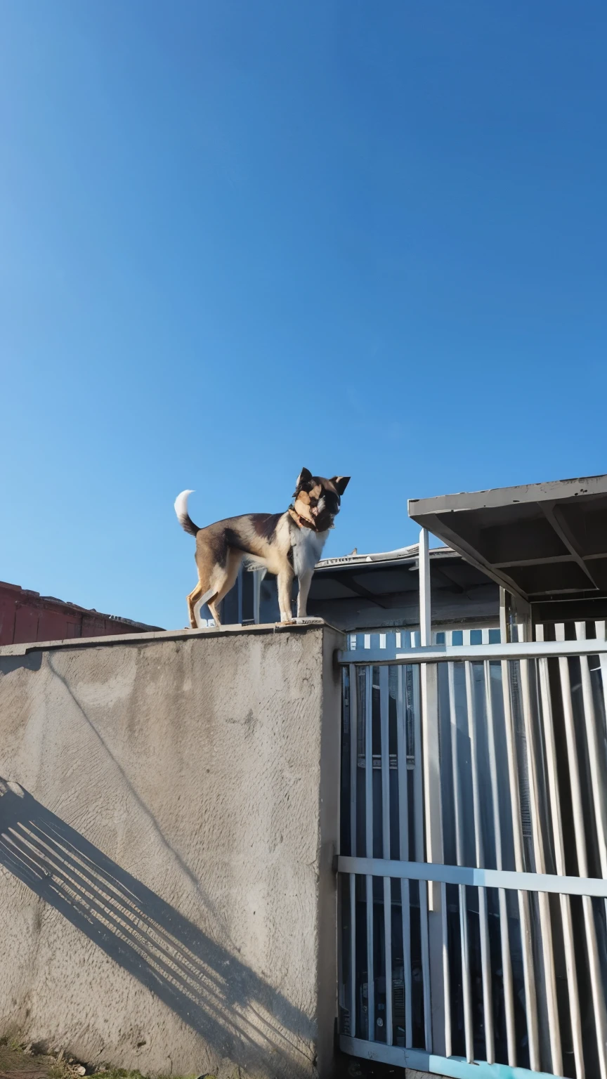 capa do batman no cachorro como se fosse um super-heroi