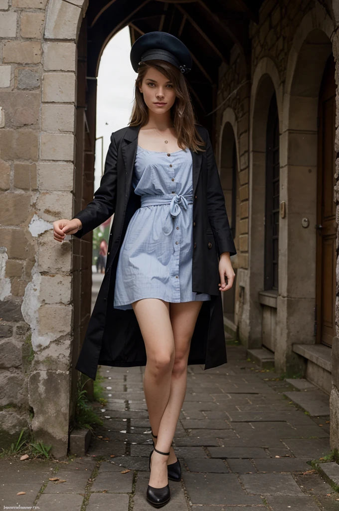 erstelle mir mehr Bilder in verschiedenen locations mit verschiedensten outfits von dem selben Model