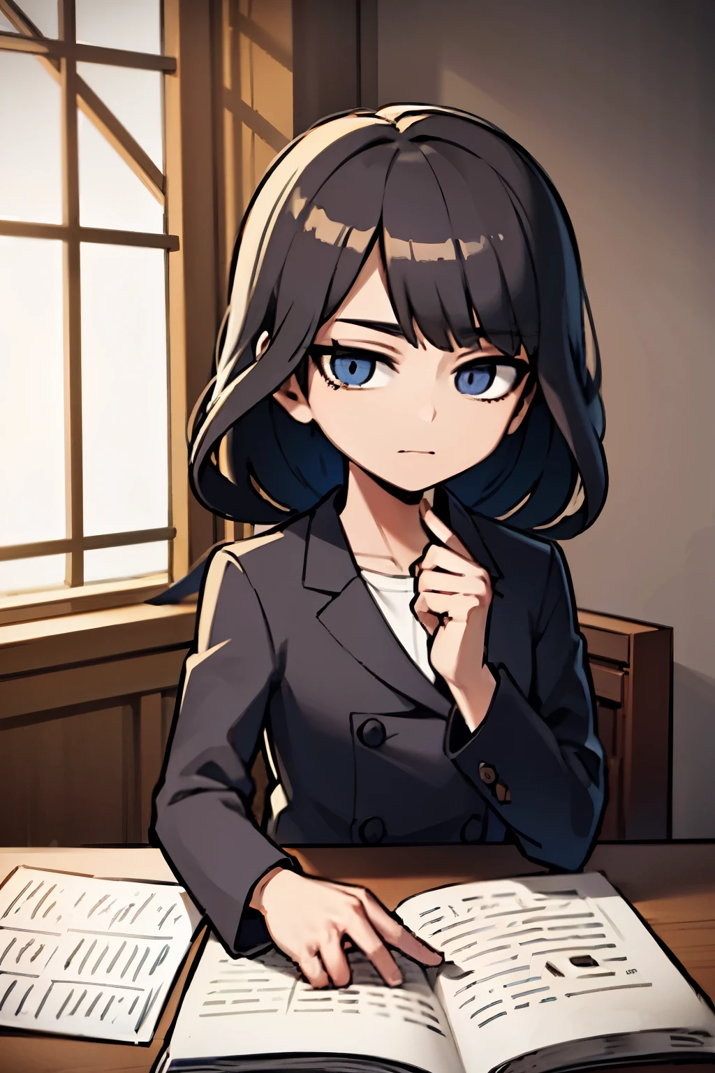 eu quero um personagem menino cartton com uma espada e roupas mediavais e cabelo curto um MENINO MENINO