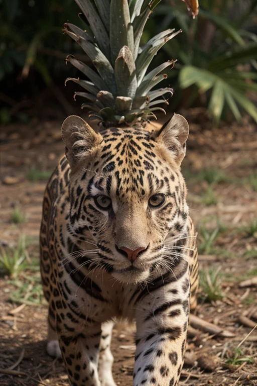 Pineapple-headed jaguar 