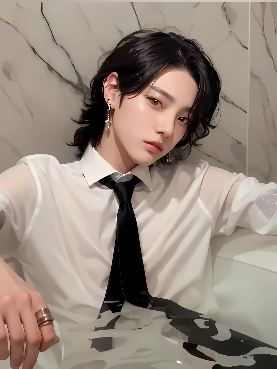 Black hair, jeon Jungkook, jungkook, cute face, cute eyes, cute,jeon Jungkook, ulzzang boy, ulzzang, Korean ulzzang, boy, ulzzang