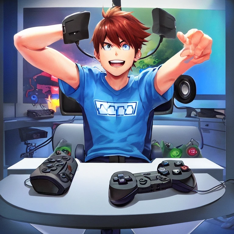 Video game boy