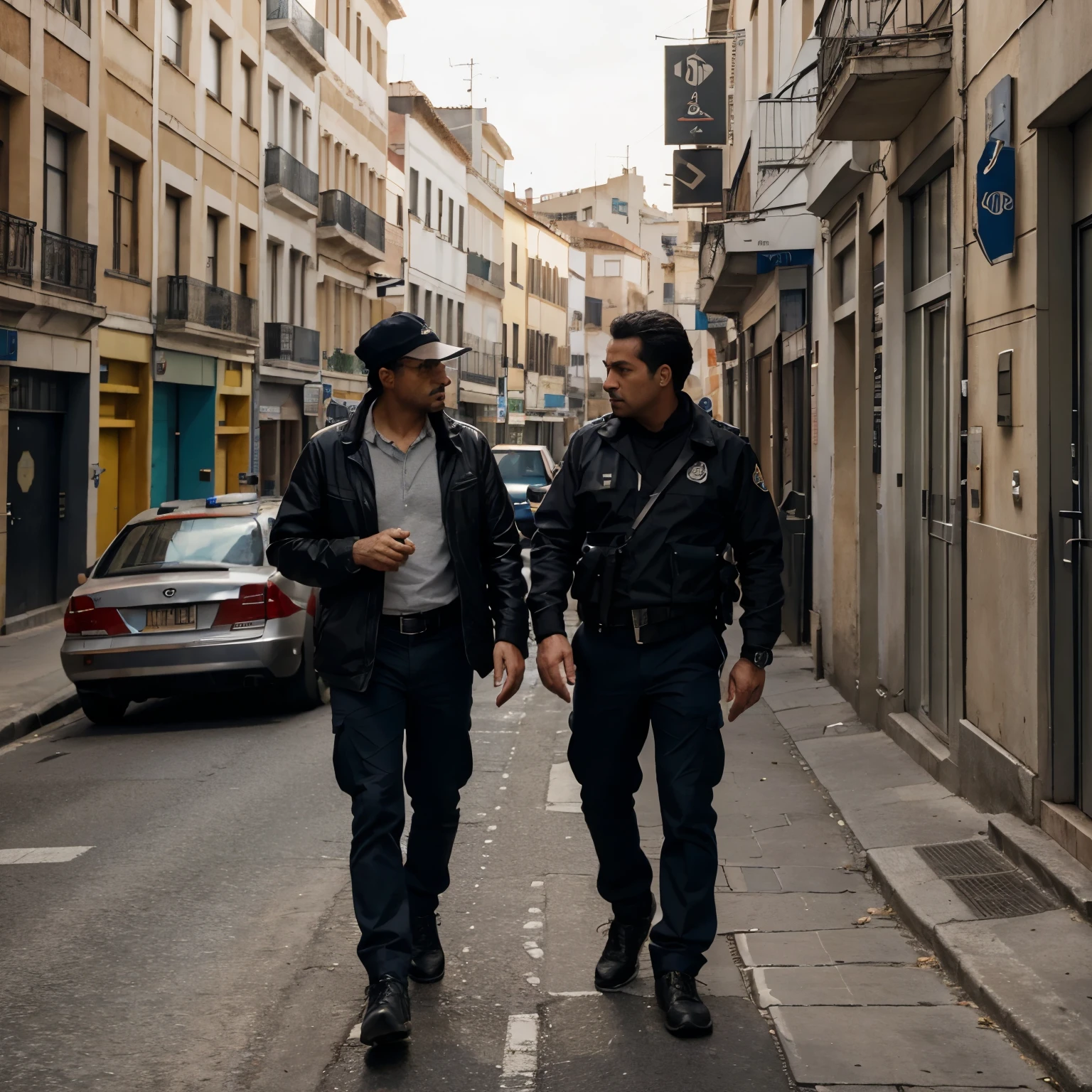 DIALOGUE Miguel: Disculpe oficial. Can you help me find the nearest bank? Police: Por supuesto, Mister. The closest bank is just two blocks down this street. You will see it on your left, al lado de la farmacia. miguel: gracias. while I&#39;m here, Could you also tell me where the nearest shopping center is? Police: Por supuesto. Si sigue recto por esta calle durante aproximadamente media milla, will arrive at the main shopping center of the city. Se llama City Center Mall. No te lo puedes perder. miguel: genial, gracias. And do you know any barbershop nearby?? Necesito un corte de pelo. Police: Yeah, There is a good barbershop around the corner from the bank. Turn right at the intersection and you will find the second store on your left. miguel: perfecto, gracias. I&#39;m also looking for a bookstore. Any recommendation? Police: Yeah, There is a nice bookstore a few blocks from here.. Regrese a la calle principal, gire a la izquierda y siga recto. You will see it on your right, justo antes del parque. Miguel: Excelente, gracias por tu ayuda. One last thing: Do you know of any good hotels nearby where I can stay?? Police: Absolutamente. Hay un hotel decente llamado Grand Plaza Hotel a un par de calles del centro comercial. It&#39;s on Maple Avenue, about 10 minutes walk from here. miguel: eso suena perfecto. And finally, Could you recommend us a good restaurant for dinner?? Police: Por supuesto. For a good gastronomic experience, sugiero probar el restaurante Riverside. It&#39;s right next to the river, about 15 minutes walk from here. Head towards the shopping center and then follow the signs to the riverside. Miguel: Muchas gracias por toda tu ayuda. Realmente lo aprecio. Police: No hay problema, Mister. Have a nice day and enjoy your time in the city!! UBICAR LOS LUGARES EN EL MAPA