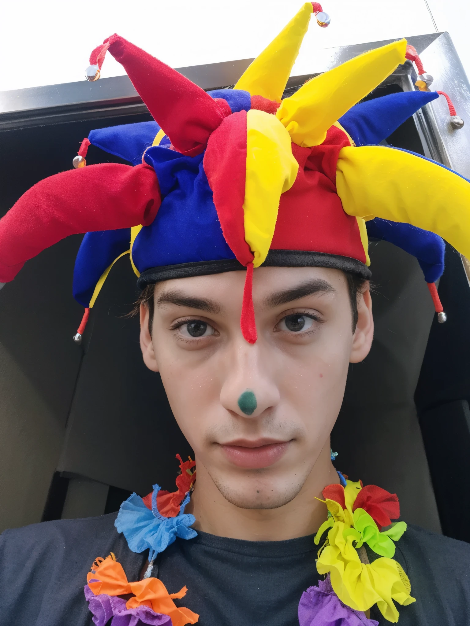 A 22 year old boy who is a clown