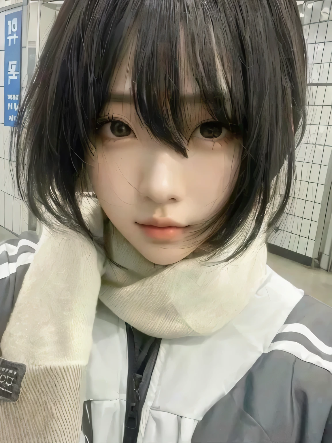 Ulzzang Chica, ulzzang, Korean ulzzang Chica, Chica, lindq face, lindo eyes, nariz respingado, lindo, pelo negro, vivi from loona, vivi, vivi from loossemble
