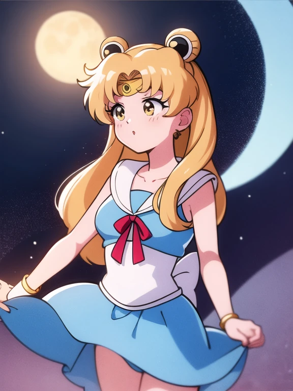 Tsukino Usagi, de cerca, Marinero de la luna, 1 chica, solo, pelo largo