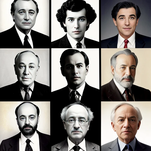 photo of jews tycoons focus on the characters' faces