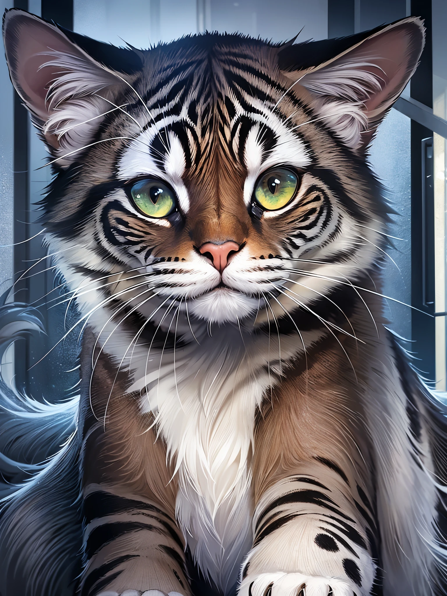 ((highest quality)),(Ultra-high resolution),(Very detailed),(Detailed Description),((The best CG)),(A masterpiece),Ultra-precise art,Amazing drawing art,(Art with precise detail:1.5), Harmless to humans and animals, soft, Heartwarming, Powapowa