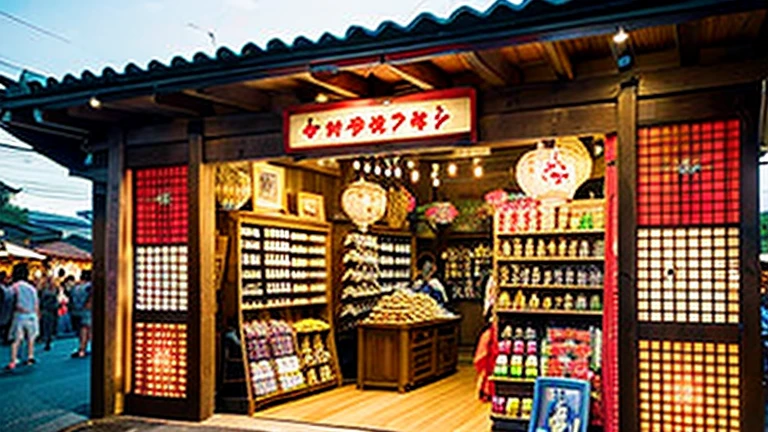 Countryside summer festival、Gion Festival、Opening a store、stall、firework、The kids、Tora-san