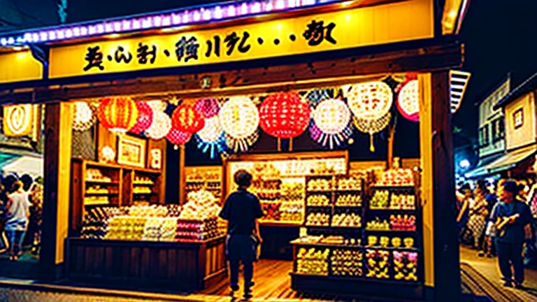 Countryside summer festival、Gion Festival、Opening a store、stall、firework、The kids、Tora-san、Torajiro Kuruma