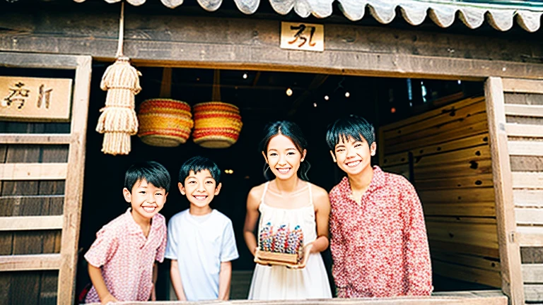 Showa candy shop、Japan candy shop、Sweets and snacks in the store、There are lots of things to play with and play equipment、kite、top、Menco、Marble。Playing、Surprise Ball、pistol、firework、balloon、Beigoma、Model、ミニカなどが並んでいるShowa candy shop、Children and an old woman shopping at a candy store、Children and an old woman shopping at a candy store、Children and an old woman shopping at a candy store、1960Around the age of、1970Around the age of、