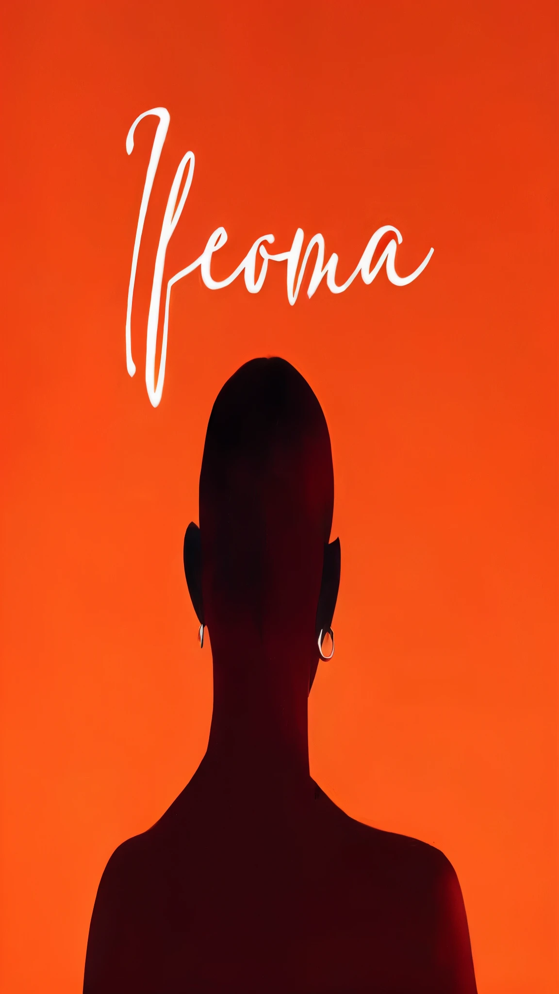 a close up of a person with a red background and a white text, velma, album artwork, alternate album cover, album art cover, new album cover, official artwork, album art, album cover!, femme fetal, persona, “ femme on a galactic shore, an album cover, anime style