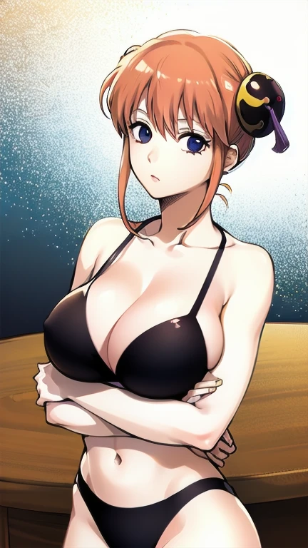 highest quality, masterpiece:
1 girl,alone,Swimwear、Large Breasts、Gintama、Kagura