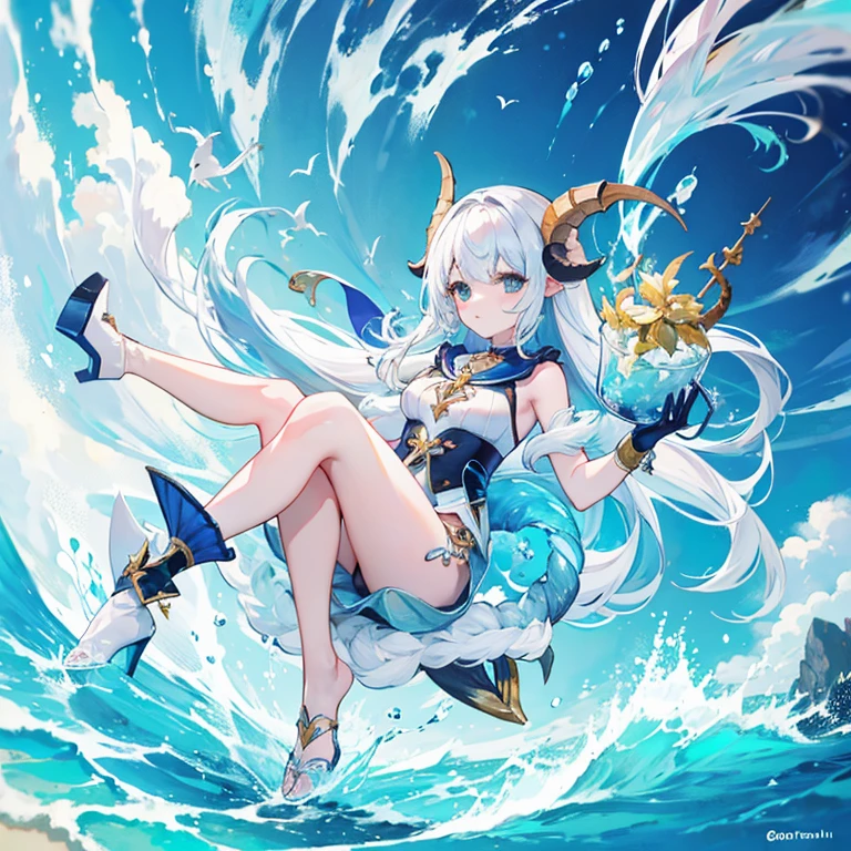 Sea-Goat, Goat-Fish, Capricorn.