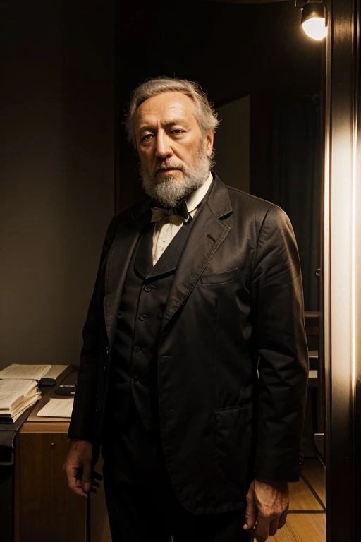 Photograph of Jules Verne in good lighting to use in a thumbnail for YouTube