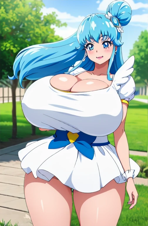 high quality, Very detailed, 最high quality, Very detailed, beautiful, masterpiece,(Realistic:1.5),photoRealistic,(hyperRealistic:1.2),(Aino Megumi / A wonderful cure | Happiness Charge Pretty Cure!) mature(Huge breasts!!!:1.6),(Shirayuki Hime mature,super beautiful girl:1.4)(at last:1.4)(Sensual:1.4)(Deep valley:1.4)(take up:1.4)Thick thighs,Wide Hips,Are standing,Dynamic pose,(illfit street clothing:1.3)(Skin dents:1.3),(photoRealistic face:1.2),(1 girl:1.4),(hair:1.4),最high quality, 1 girl, (street:1.3),Outdoor,Dynamic pose,smile,Lips parted,Looking at the audience,Sharp focus,(8k), (4K), (masterpiece), (最high quality), Very detailed, Complex, Very detailed, (Perfect Face), shape,(expensive:1.5),(Slim and Thick Slut 2.0),Swollen lips, Black painted lips, Thick lips, Wide Hips, Thick thighs, Huge round ass,邪evilなsmile,evilい顔,Glare,Get angry,False eyelashes,分Thick lips,Ahegao,evil ,超beautiful顔,Narrow eyes,卑猥なsmile,Pretty Cure Costume,