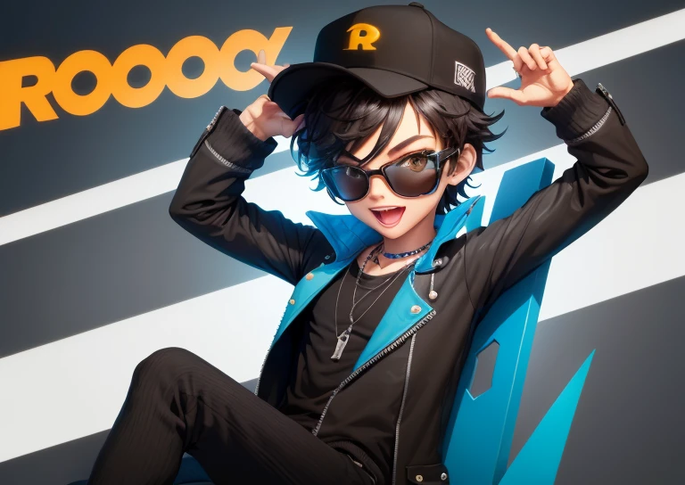 UM PERSONAGEM DE ROBLOX de oculos