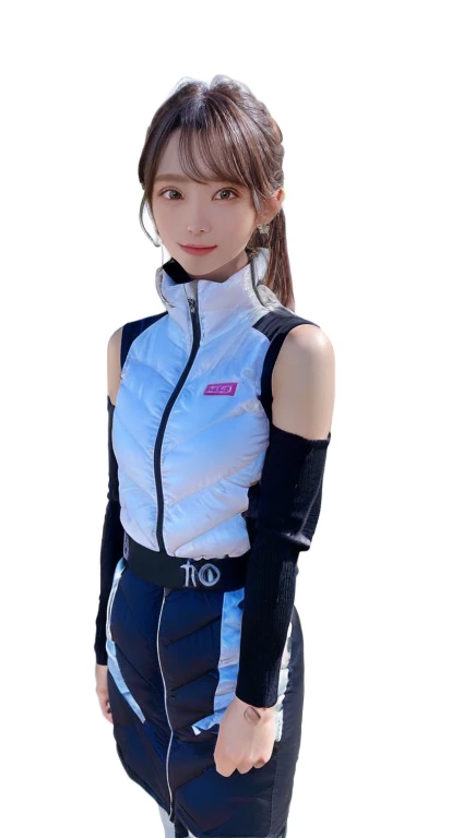 An innocent 20-year-old girl、((White tank top, Dramatic Pose)),smile,(Spacecraft control room):2,、RAW Photos, (8k、highest quality、masterpiece:1.2)、(Intricate details:1.4)、(Photorealistic:1.4)、Octane Rendering、Complex 3D rendering with ultra-detail, Studio Soft Light, Rim Light, Vivid details, Super Detail, Realistic skin texture, Detailed aspect, Beautiful details in the eyes, Highly detailed CG Unity 16k wallpaper, compensate, (Detailed Background:1.2), Glowing Skin, whole body、(astrovest):2,(black long sleeves):5,((Standing with hands behind back、Leaning forward、Angle from above))