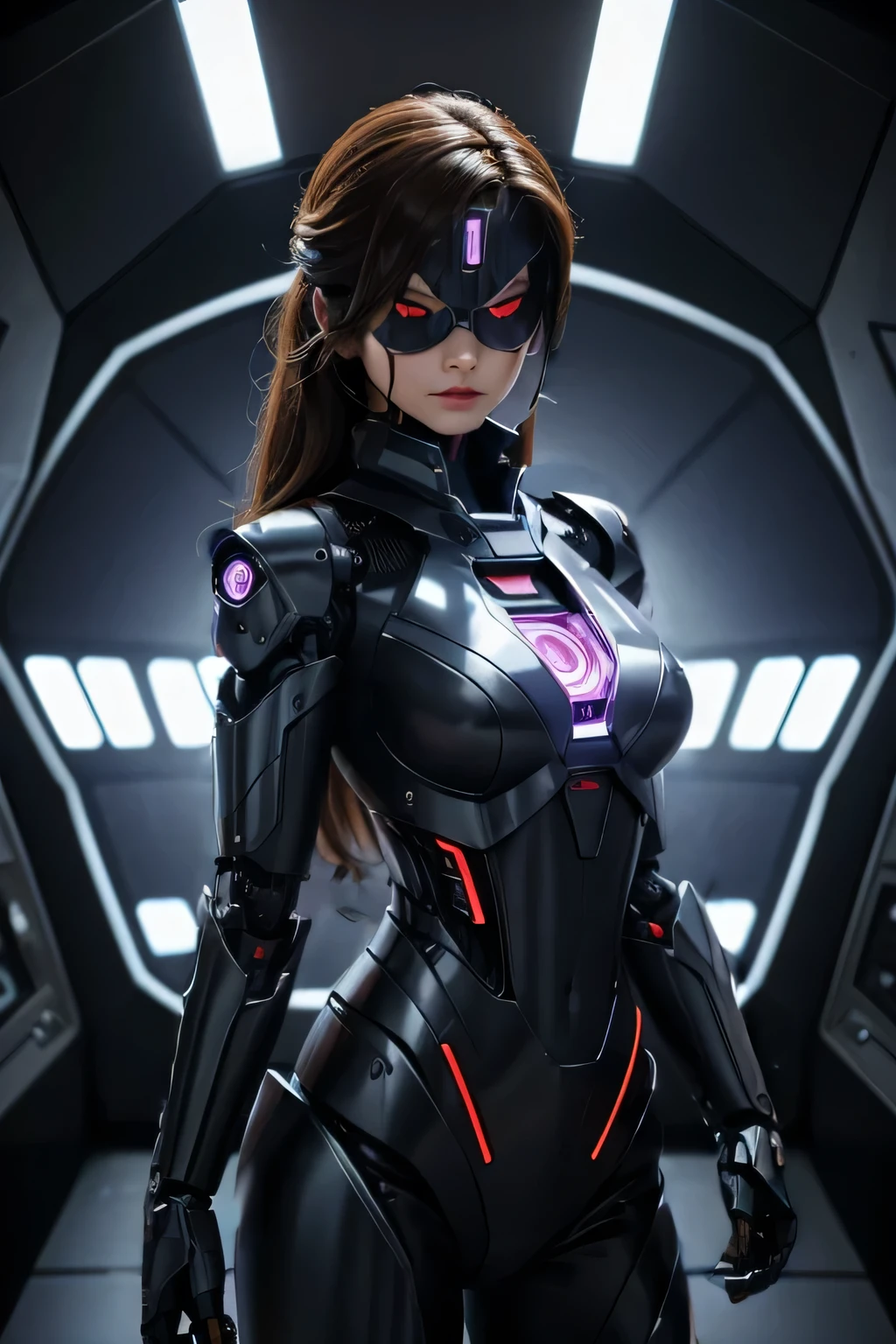 Change into an evil robot body　Evil Robot