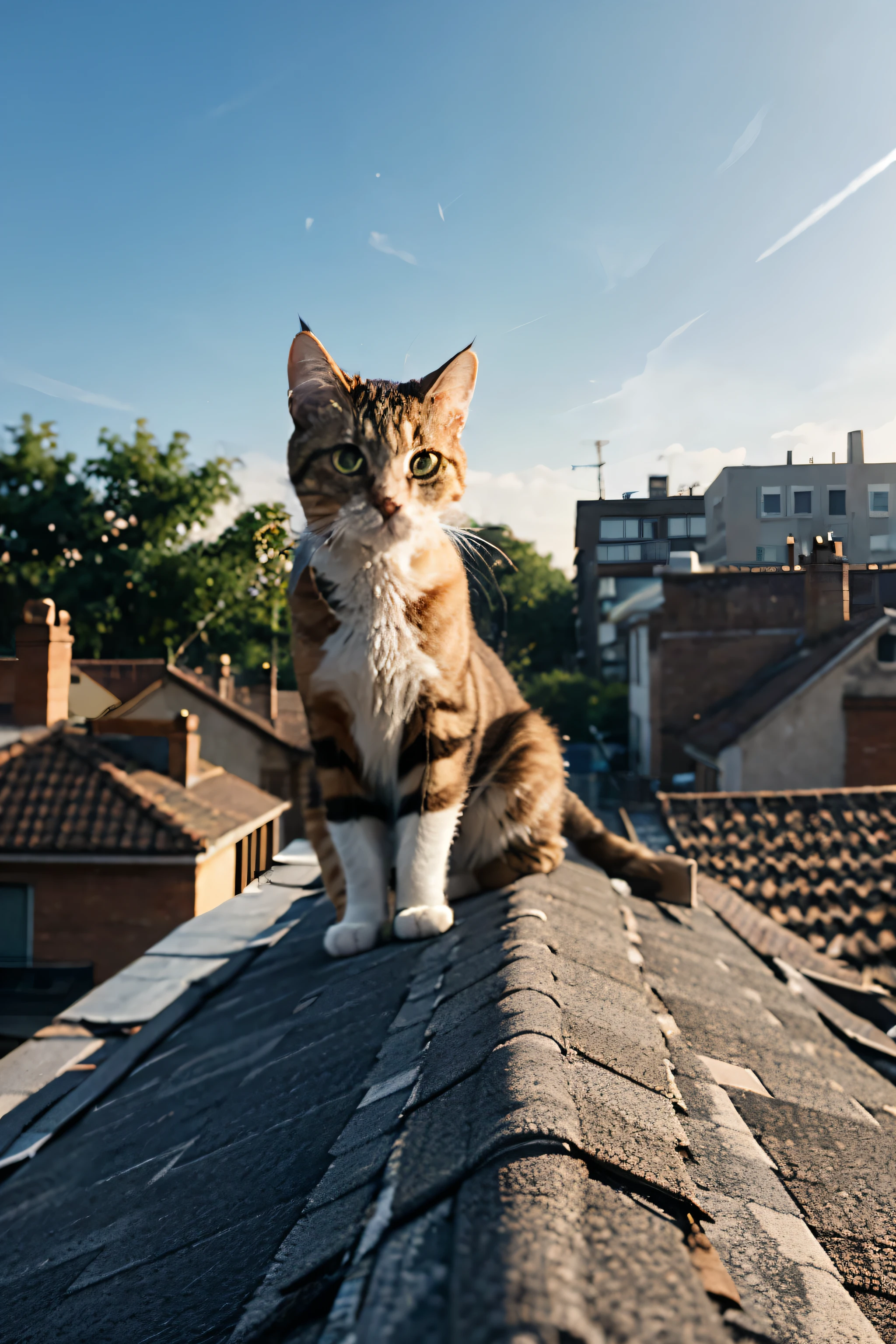 CAT ON THE ROOF, Pixar