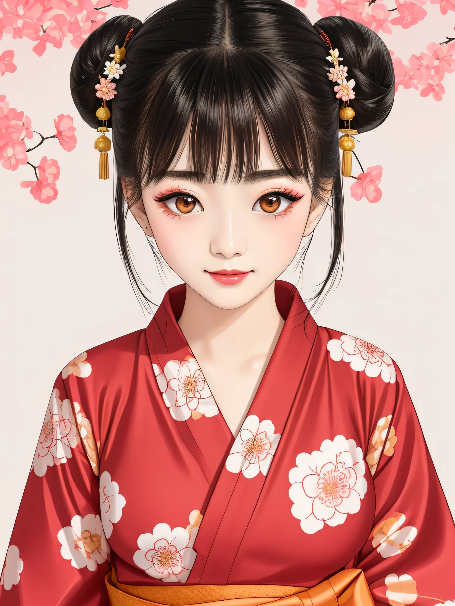 Each has a different expression2People and sisters、(2 girls)、⦅Dancing traditional arts with grace)、((Big Breasts、Small Face、Not exposed))、highest quality、masterpiece、(Black Hair、Bun Hair)、Brown Eyes、⦅Wide angle、Angle from above the waist and diagonally below、Pause on the magazine cover、Their gazes are different, gazing into the distance⦆、(8K High Quality、masterpiece、High resolution、Realistic and beautiful light and shadow、(highest quality)、(High Resolution)、(Very delicate and beautiful)、(Beautiful 8k face)、(With a smile、Beautiful eyes)、(Clear skin)、(Soft hair)、(8Head to Body)、(A Japanese style yukata kimono with red, pink and orange floral patterns on a white background, interspersed with gold powder、Five beautiful Japanese girls wearing yukata)、((Tanabata decoration background))、((Small Face))、(arms up)、Thin and small nose、(Red lipstick)、(Make your cheeks red)、(Glossy skin)、((Ink painting style))、Very thin eyebrows、Overall ultra-high image quality、(She is wearing maiko-style makeup.)、Whitening、Long and beautiful eyelashes、Glowing Skin、(Red cheeks),Straight nose、masterpiece、highest quality、whole body、 Eyebrows visible through hair、Bun Hair、Grin、Gal、Gal、Viewer's Eyes、Plaid、Stylish、woman、fine、Pause、
Waiting to start
