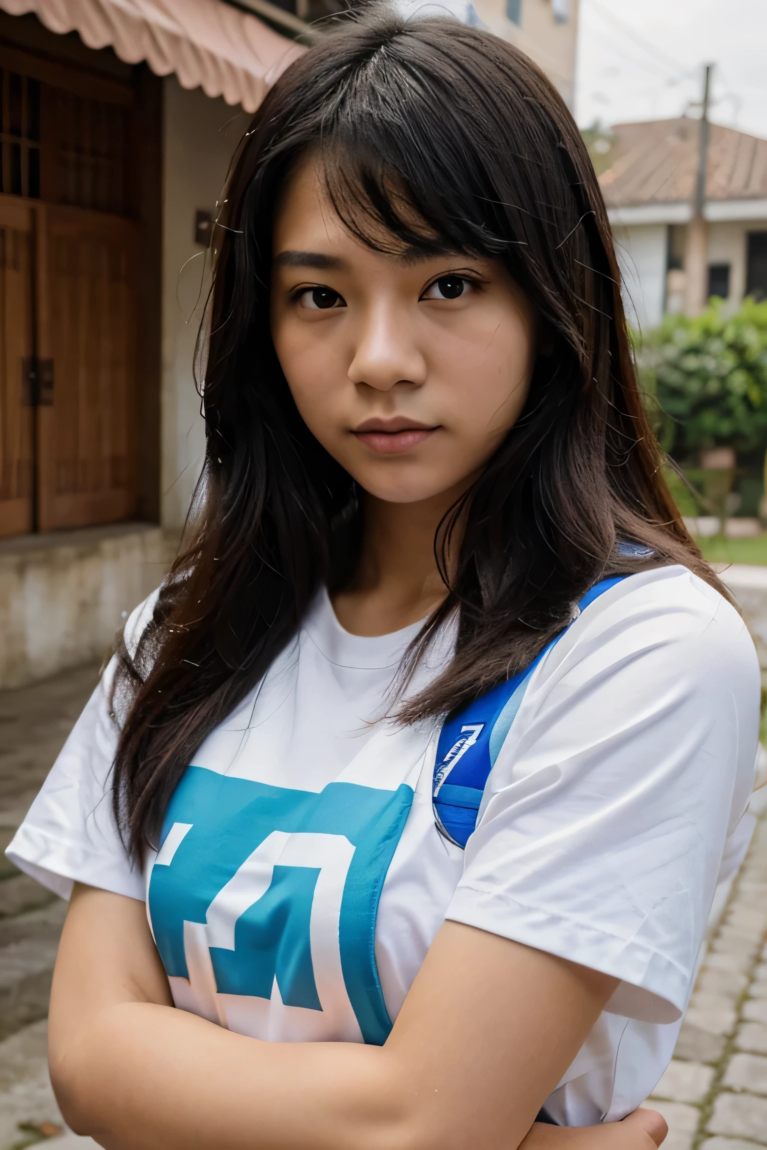 Jovem de 20 anos. Asian. Imagem realista.