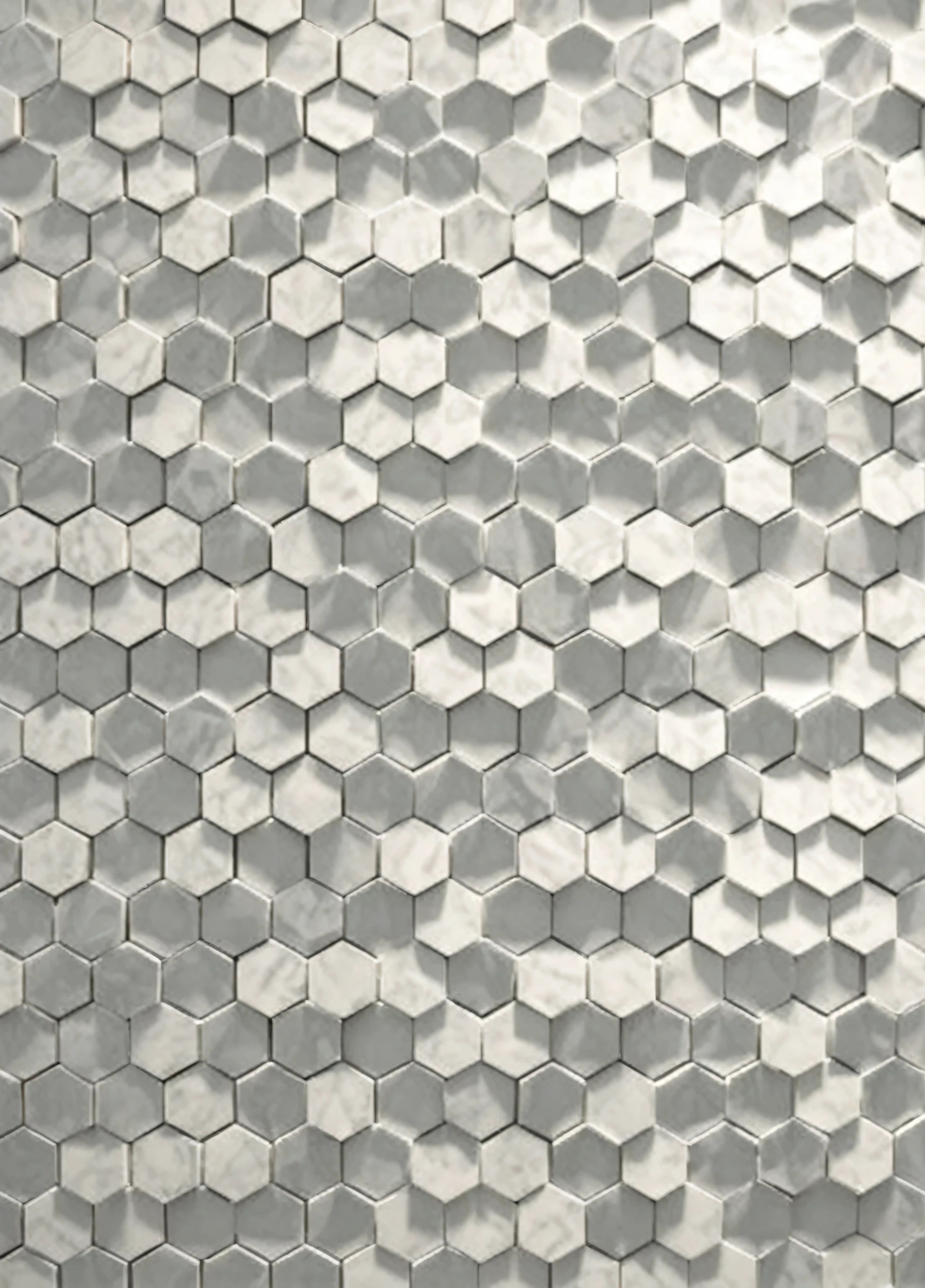close up:White tile wall,There is a clock on it, Hexagon wall, texture for 3d, texture for 3d, 3D Metal Ceramics, hexagon, hexagon mesh, Hexagon pattern, Made entirely of white tiles, tiling texture, Hexagon, Soft scaly texture, Irregular shaped mosaic tiles, metal flakes