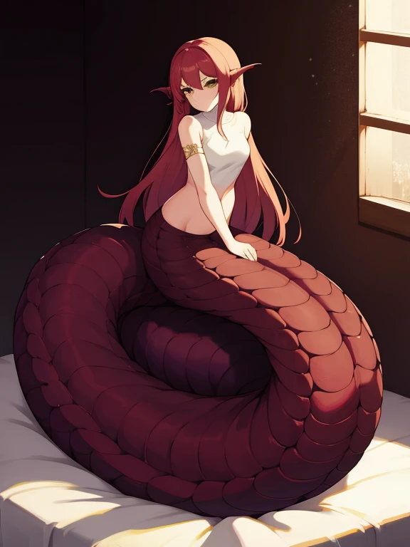 A  who became a lamia,
 Masterpiece,
 Everyone is looking this way,
 Full Body Shot