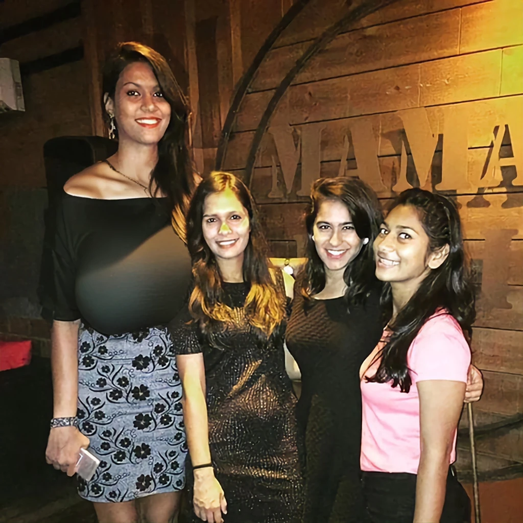 plain black shirt, (big giant enormous oversized massive huge colossal breasts:1.5), (gigantic sagging breasts:1.5), (very long thick full hair), (extremely long hair), wavy hair