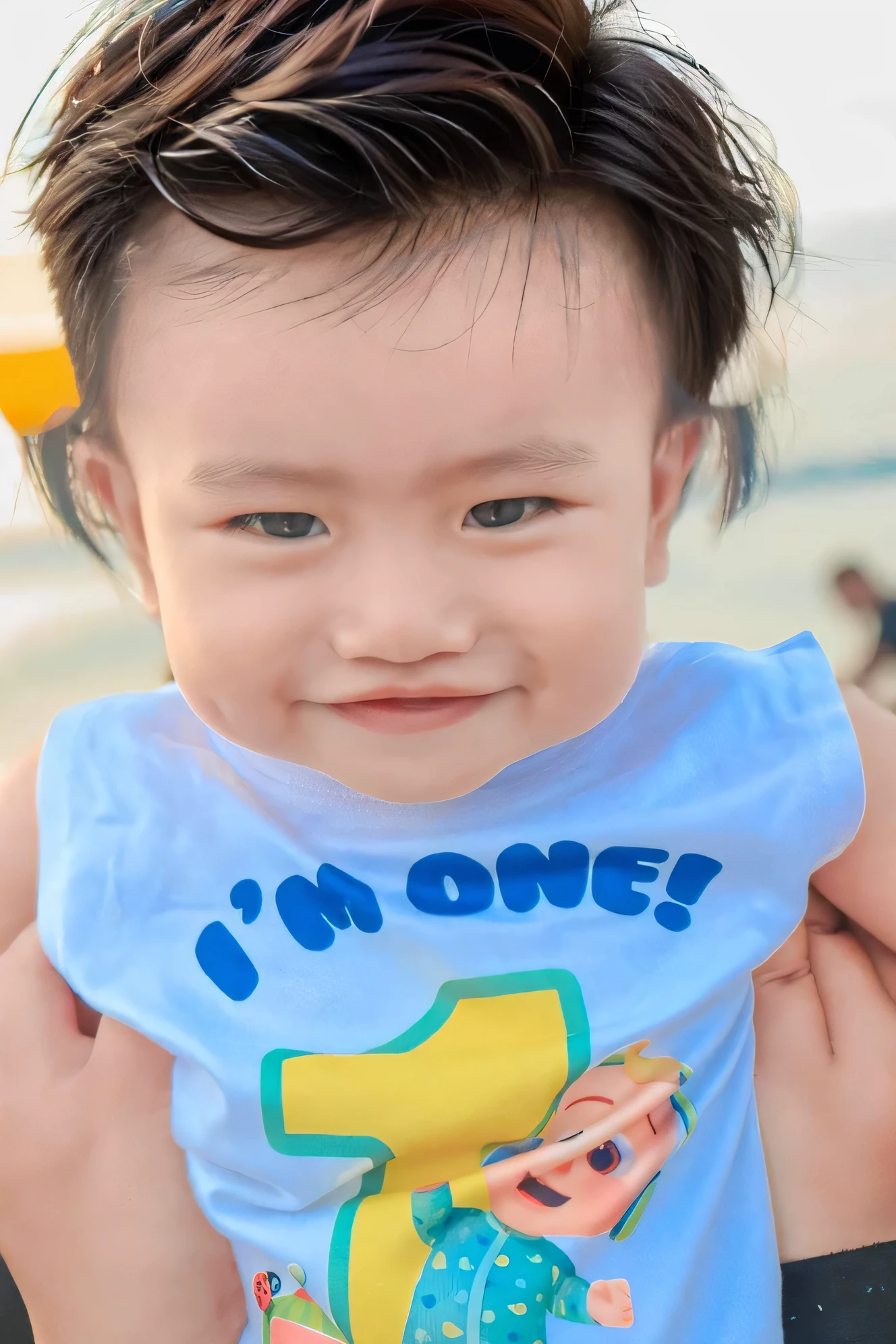 ultra defined short new haircut for baby