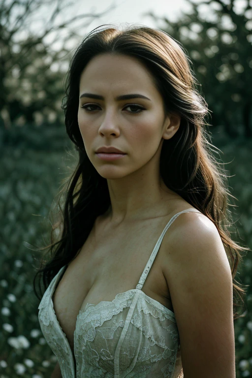 linquivera,coquelicot, beautiful woman, sorrowful expression, faded elegance, poignant atmosphere, lost beauty, melancholic aura, hauntingly captivating, timeless grief, stark contrast, delicate decay,line art,backlighting,wind,backlighting,stardust,(wind:1.2),knight,orange blood, bigfaketits