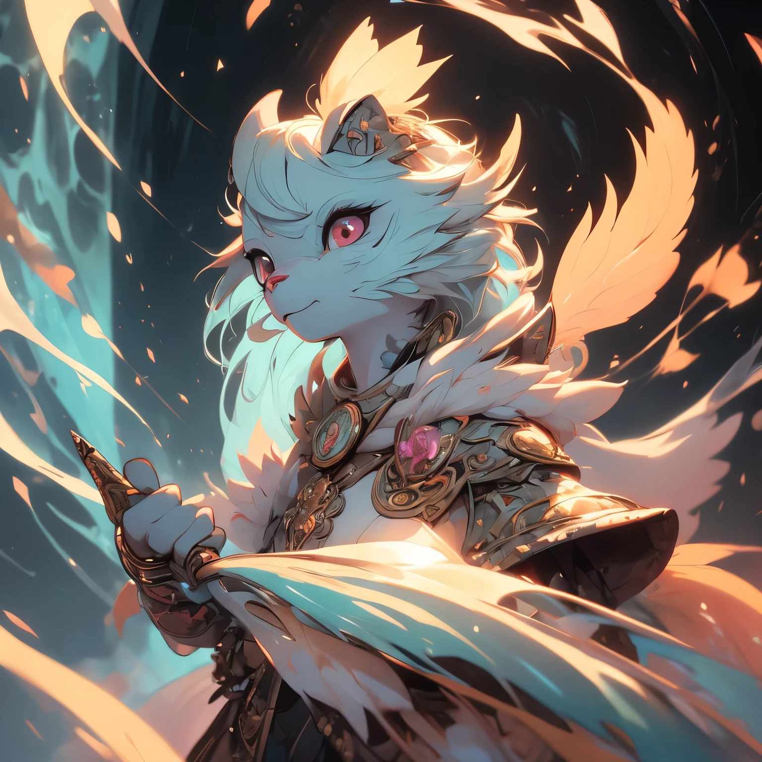 , 8k, ultra detailed, soft lighting, pmmkr2024, cartoon, best quality, trending on artstation,nice art,perfect art,nice detailed art,nice detailed body,nice detailed face,best quality, 8k, best quality, ultra-detailed,fantasy art , 8K, HD, Creature magic,coloful,rainbow,female,cute,pretty,fly,monster
