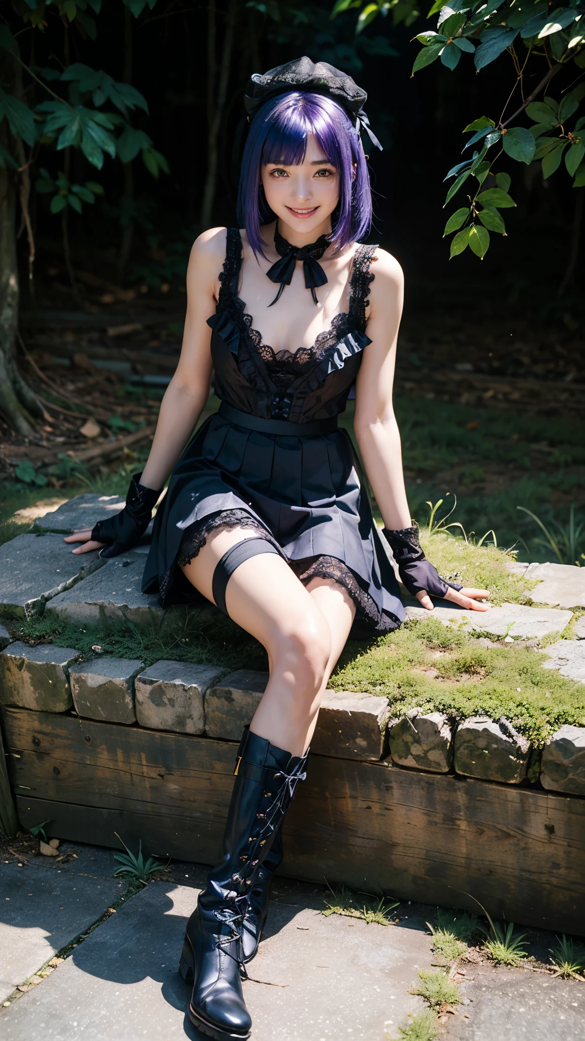 masterpiece, very detailed, seductive girl, attractive girl, Beautiful seductive woman, beautiful girl, small smile, green hair