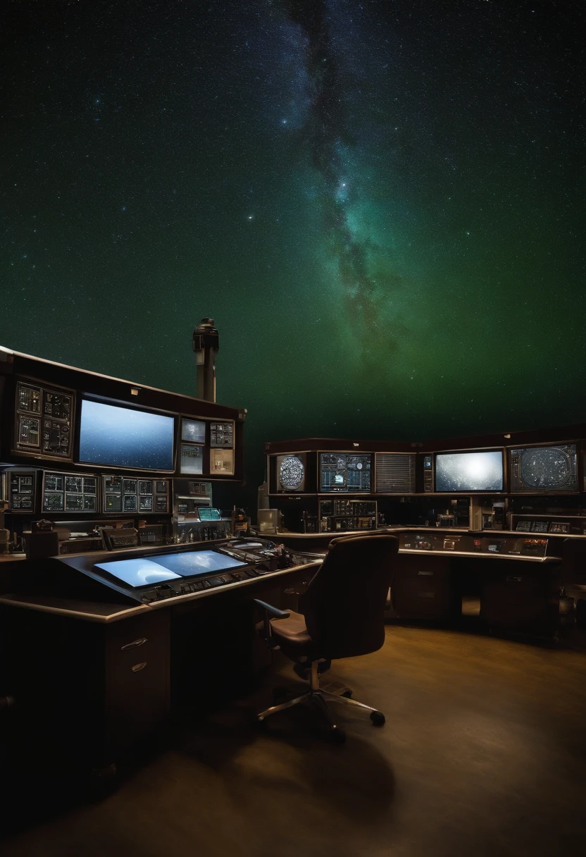 A laboratory with all the technology necessary to see the stars