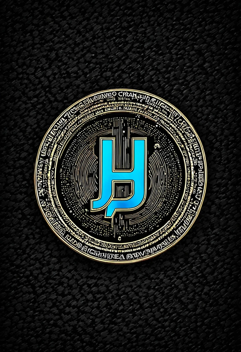 Quero criar uma logo para uma cripto moeda chamada hj halvingcoin