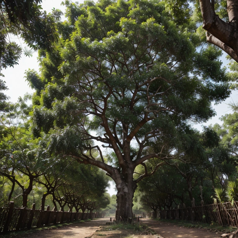 Mango tree forest hyper realise photography