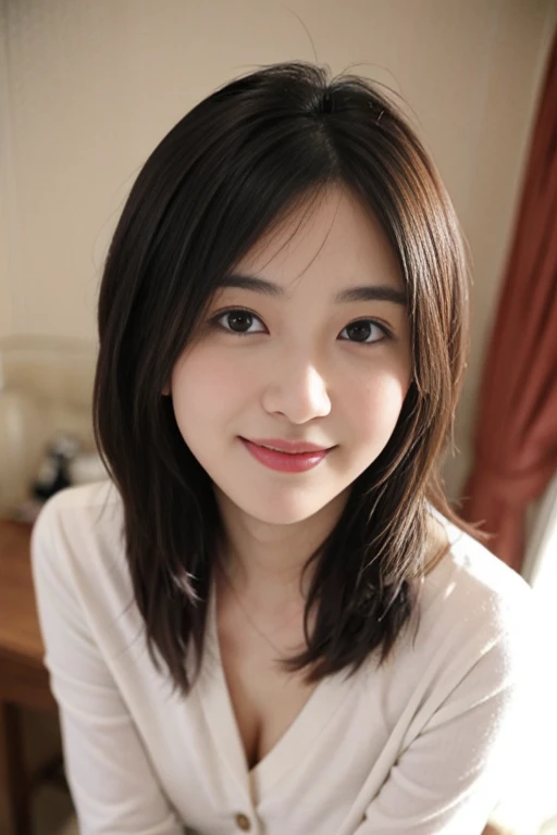 girl、A slight smil、NSFW、