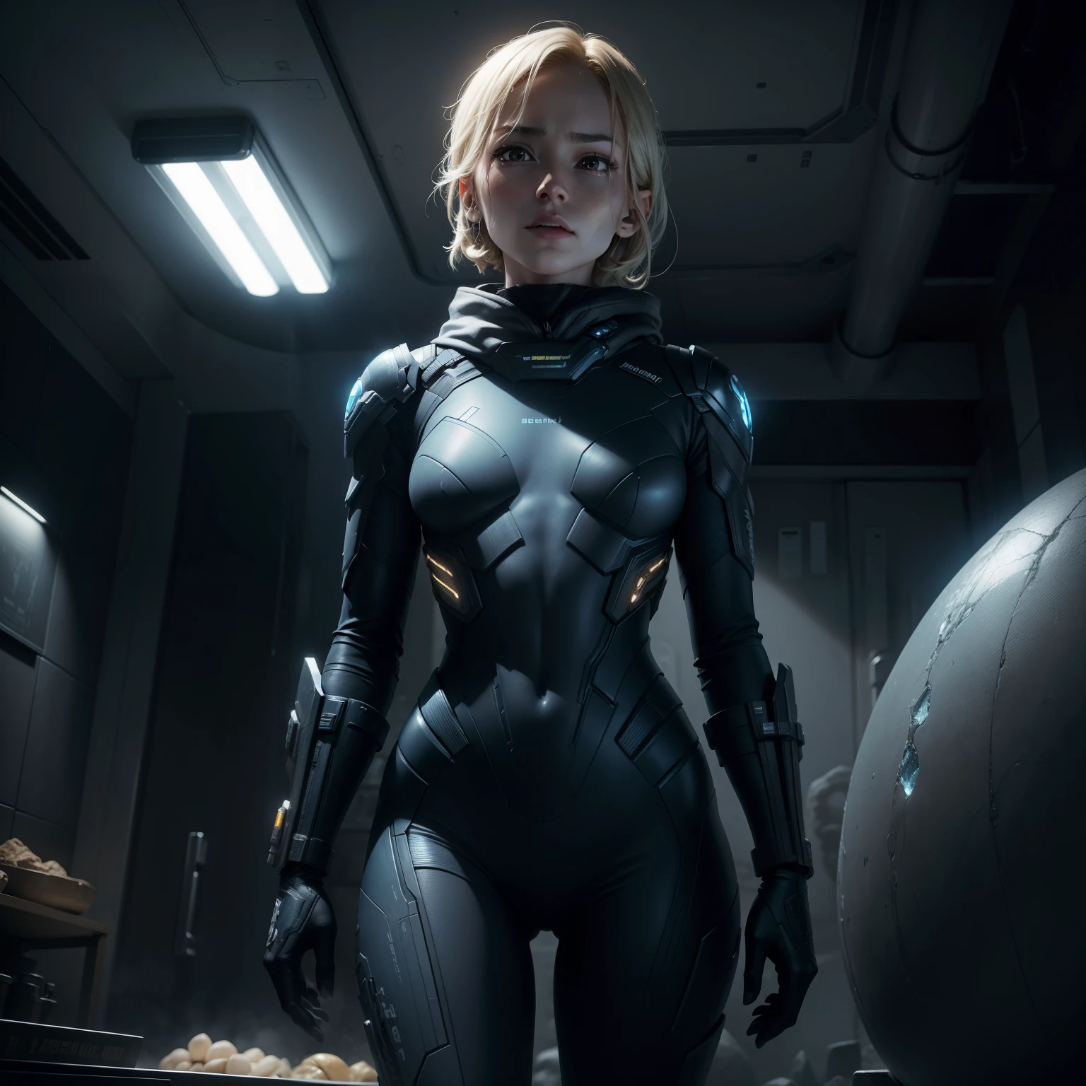 According to the movie《Prometheus》adapt, Prometheus号宇宙飞船机组人员的女性, Lush