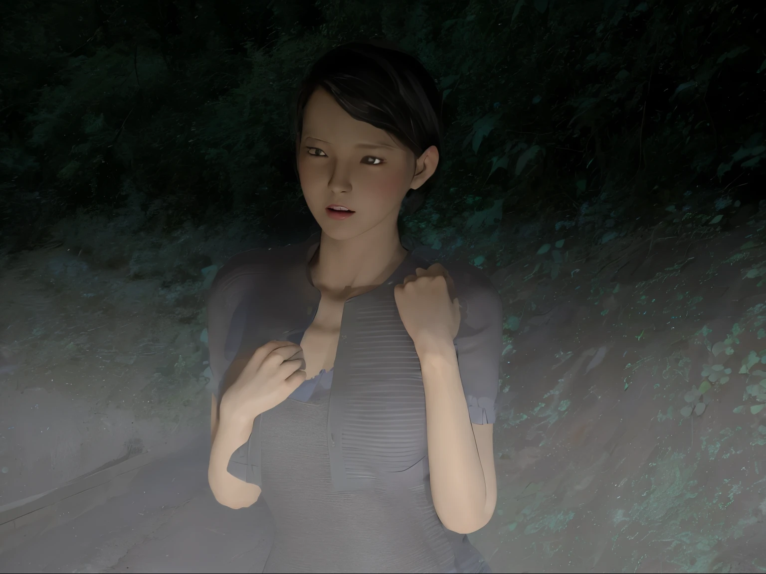 (8k, highest quality, masterpiece:1.2), (Realistic, photo-Realistic:1.37), Very detailed,highest quality, Ultra-high resolution, Professional Lighting, Photon Mapping, Radio City, Physically Based Rendering, Cinema Lighting, Late ht roads,Written boundary depth, Sharp focus,Street lamp light、Good composition,(Bokeh:1.2) 1 girl,alone,(whole body), (Mouth closed),Beautiful Eyes,Beautiful thighs、 Temporarily stop, Tight waist,Japanese women, Black Hair,Messy Hair,Hair blowing in the wind,(Ulzzang-6500:1.2) Mix 4, 25-year-old female、
