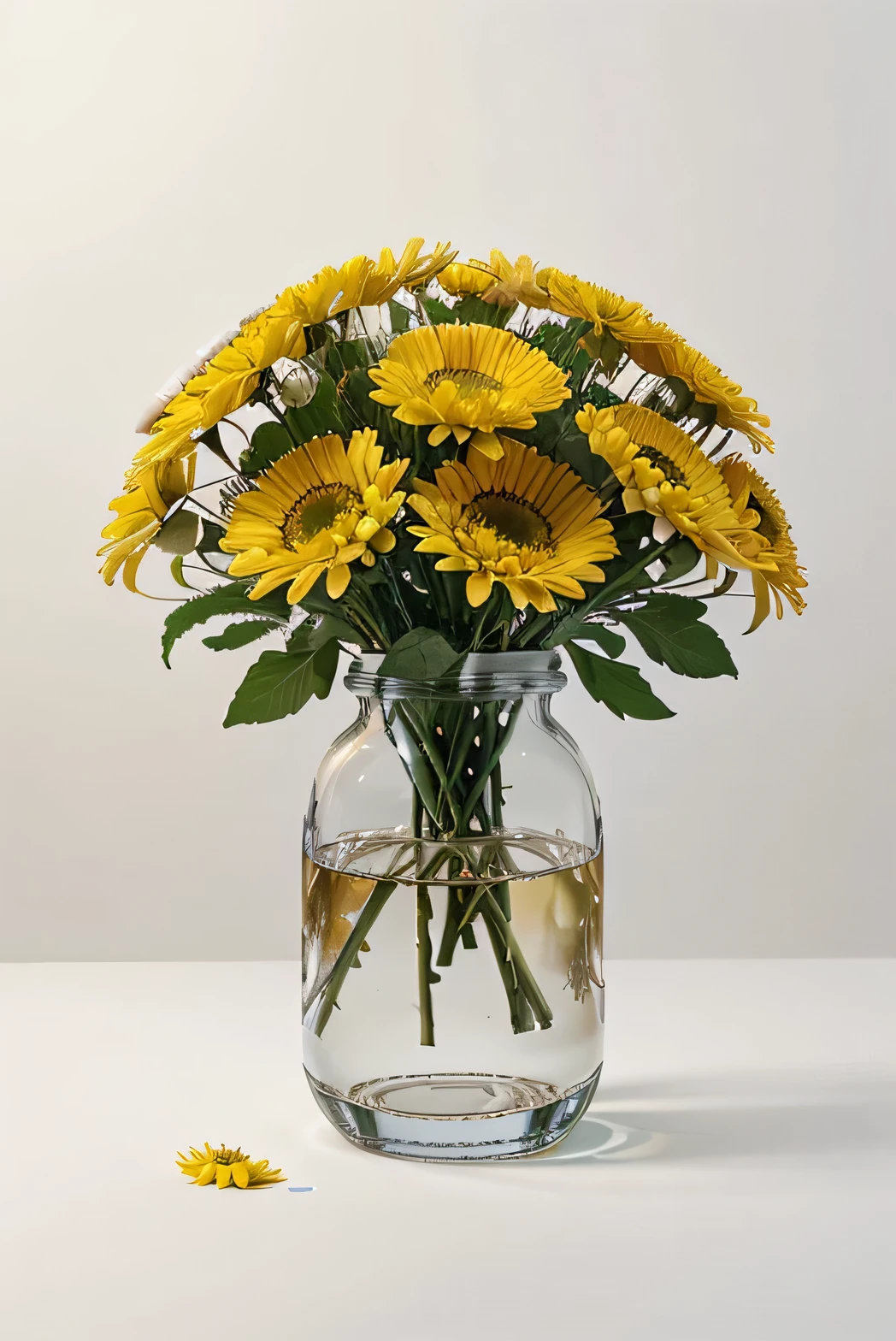 White background, UHD,accurate,super detail,Still life photography
, chrysanthemum, bouquet, bright, Bright, beautiful photos, 16K HD details,beautiful digital artwork, detailed flowers , colorful flowers,best quality,Fuji Color Masterpiece、best quality、very detailed、high resolution、realistic、Draw it realistically,without water bottle,Bright color