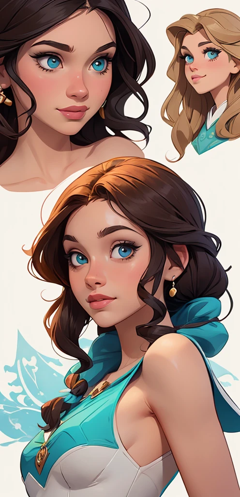 estilo de desenho animado:1.2), Geena Davis s Mulher brasileira desenho ART Artline mulher Imagem cartoon de uma mulher , roupas sensuais , garota super valente destemida , Ilustra??o estilo desenho animadocabelo preto ondulado, estilo de arte dos desenhos animados, estilo de arte dos desenhos animados, digital illustration style, design de personagens altamente detalhado, arte digital detalhada fofa, Fan art horror character design portrait, beautiful curly black hair digital illustration high quality portrait, arte em quadrinhos, retrato do design do personagem, Naked busty woman with medium breasts cartoon style female character Geena Davis mercenary warrior Female character Queen Anna of Arendelle with battle scars Cartoon image of a woman .Ilustra??o estilo desenho animado, estilo de arte dos desenhos animados, estilo de arte dos desenhos animados, digital illustration style, design de personagens altamente detalhado, arte digital detalhada coragem, Forest fan art, Design de personagens de retrato, beautiful digital illustration, retrato de alta qualidade, Arte em quadrinhos, mulher jovem cabelo com transas lindas . Queen Anna of ArendelleBeautiful lined eyes Medium large bust and wonderful sexy clothes. image expression of sexual desire from waist to head illustration Queen Anne of Arendelle