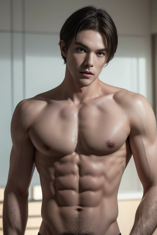 Nicholas Hoult,, shirtless :: nude ripped abs toned body , Buddhism, serene, Full Body Shoot, , walking pose :: manly, look at camera, (eyes contact), manliness posture, manly deportment, virtuous, masculinity, manliness, ultra detailed facial parts, ultra detailed neck, Manly, bedroom background, happy expression, professional photograph, soft focus, (8k, RAW photo, best quality, masterpiece:1.2), ultra detailed, ultra high res, perfect anatomy, extremely detailed body parts, very symmetric body, asian, 18 years old, shirtless :: high detail, detailed face, detailed eyes, proportional eyes, ultra detailed mouth, Leaky abs :: ultra detailed, thin, narrow waist, realistic, human skin, extremely detailed fingers, handsome chad chin, shirtless, handsome, masculine, human skin, Handsome, Attractive, high detail RAW color photo, depth of field, photograph from front, perfect composition, ultra detailed hands, ultra detailed fingers. Naked nude