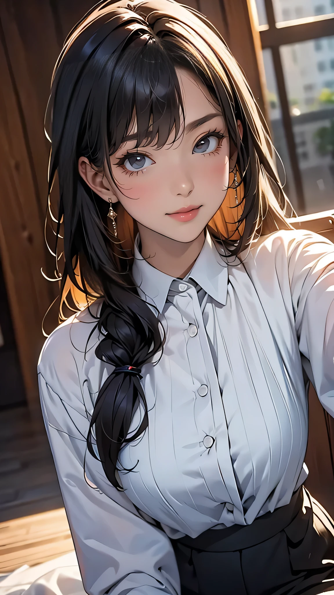 (random office lady fashion),(random pose),(random hairstyle),(Highest image quality,(8K), Ultra-realistic, Best Quality, High quality, High Definition, high quality texture, high detailing, Beautiful detailed, fine detailed, extremely details CG, Detailed texture, realistic representation of face, masterpiece, presence)